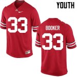 Youth Ohio State Buckeyes #33 Dante Booker Red Nike NCAA College Football Jersey Stock WGK0444SQ